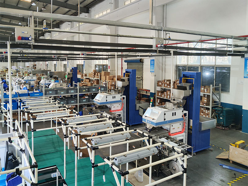 connector vision counting and packaging machine