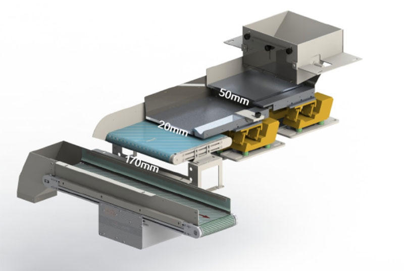 low drop vision counting machine