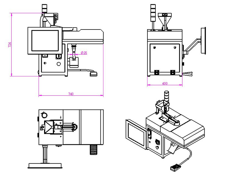 small parts counting machine